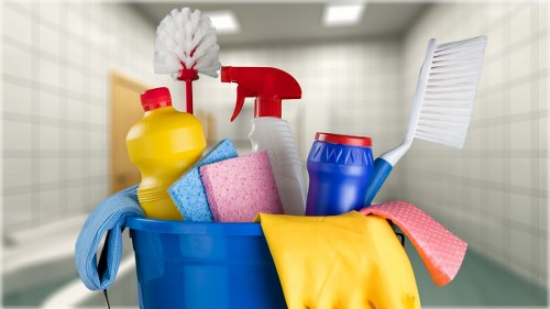 Professional home cleaners in W13 at work in a living room