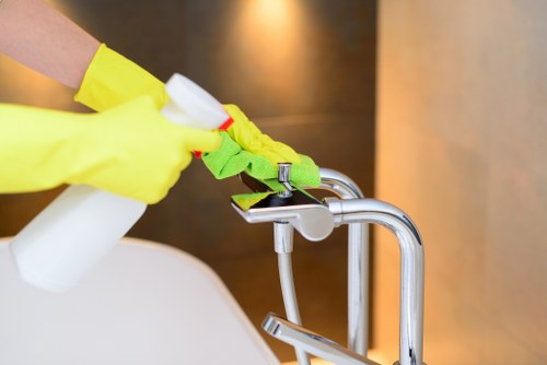 Professional window cleaning in W13 for a bright and polished property exterior