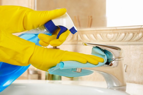 Commercial carpet cleaning service in W13 office space