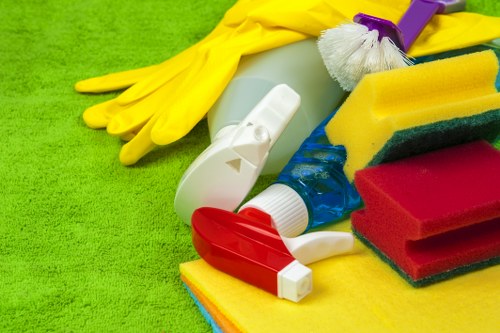 Local office cleaning team in W13 maintaining workplace hygiene