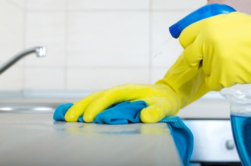 Reviewing a carpet cleaning complaint with job notes