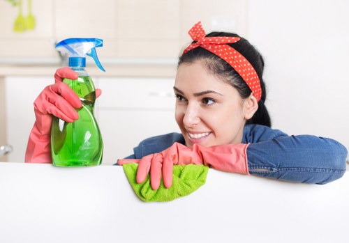 Stain removal and fabric care during upholstery cleaning in W13