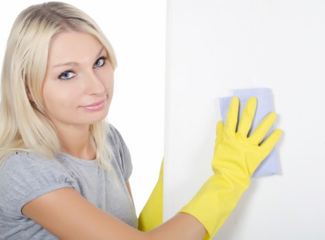 Professional carpet cleaning removing stains from a home carpet